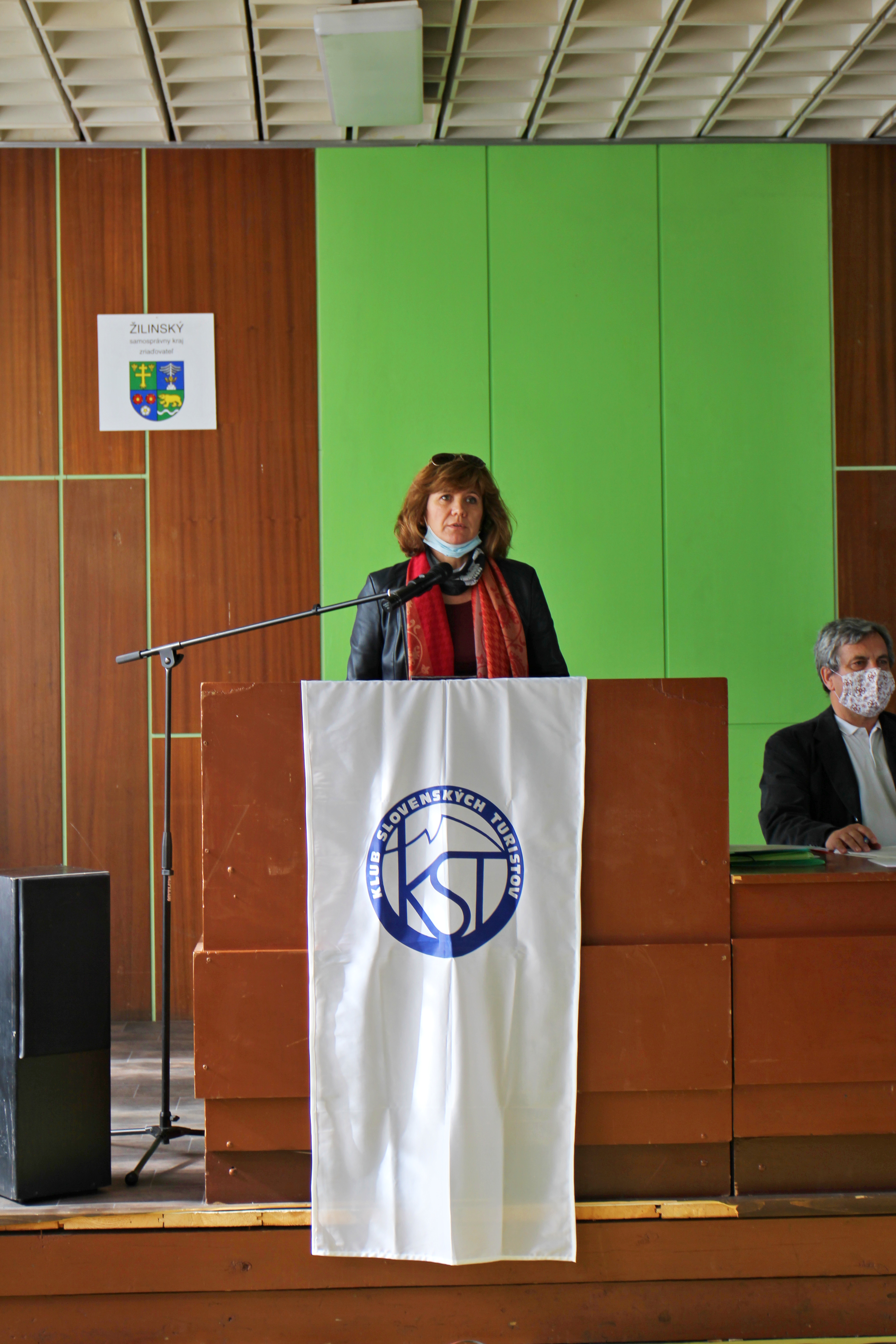 S príhovorom vystúpila aj zástupkyňa Ministerstva školstva, vedy, výskumu a športu Lýdia Babjaková
