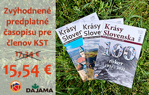 Predplate si časopis Krásy Slovenska